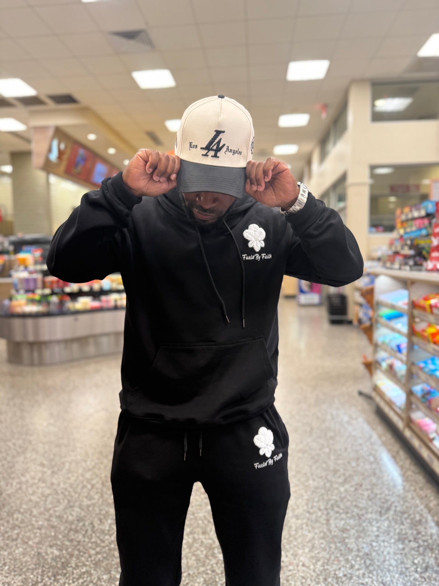 Men casual Hoodie Jogger set