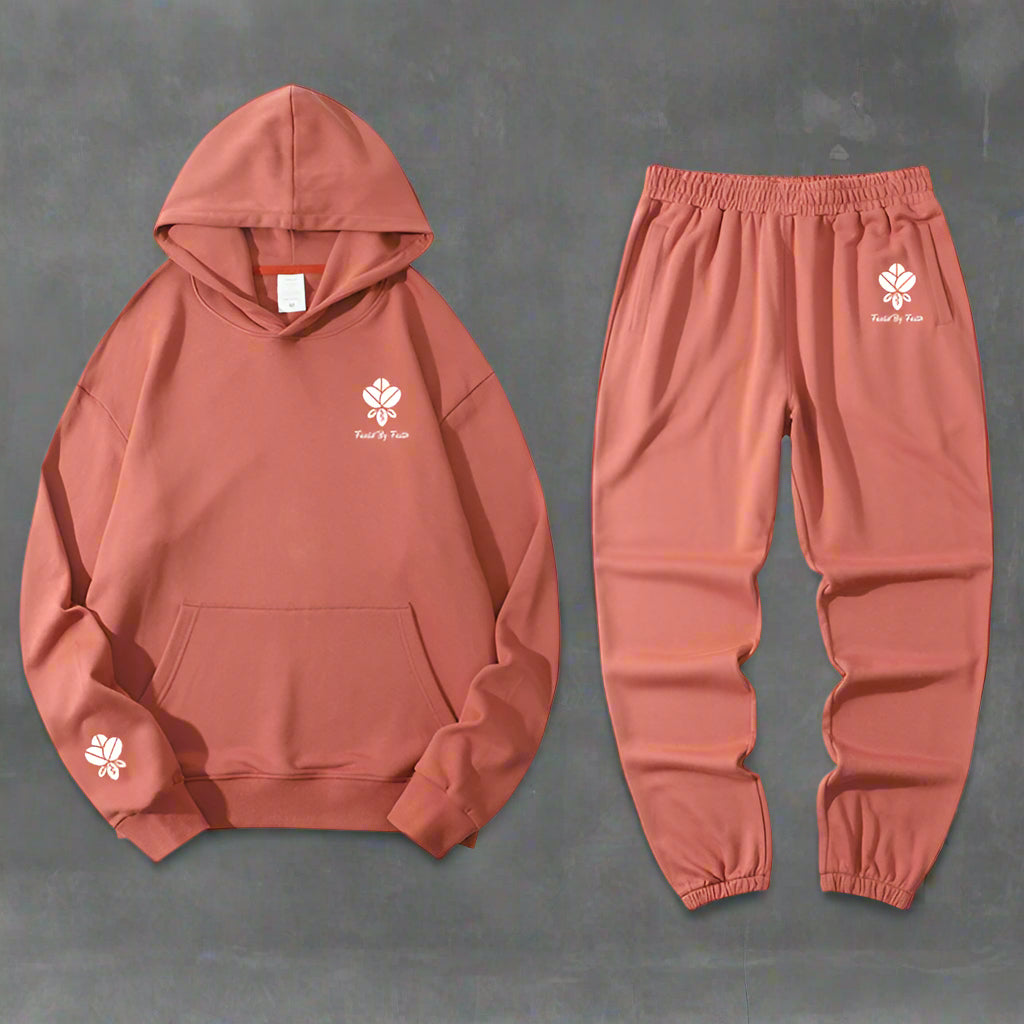 Men casual Hoodie Jogger set