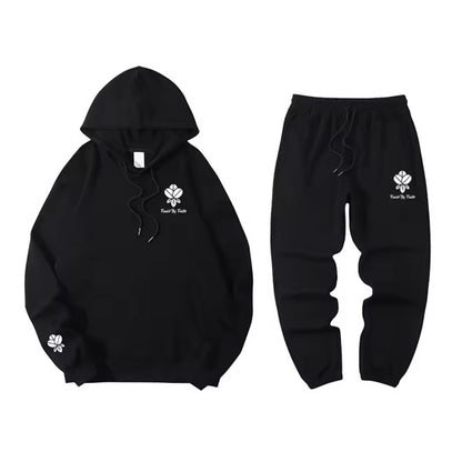 Men casual Hoodie Jogger set